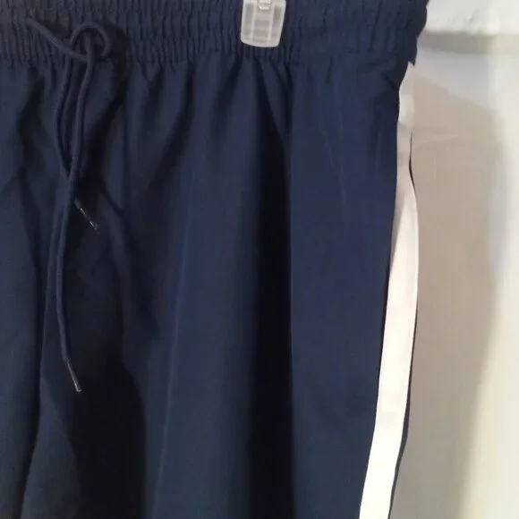 Xersion Shorts Men 3XL Stretch Waist Above Knee Pockets Blue - Picture 7 of 13